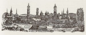 Vista de Zaragoza 1841