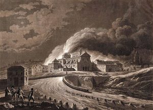 Convento de San José 1808-incendio